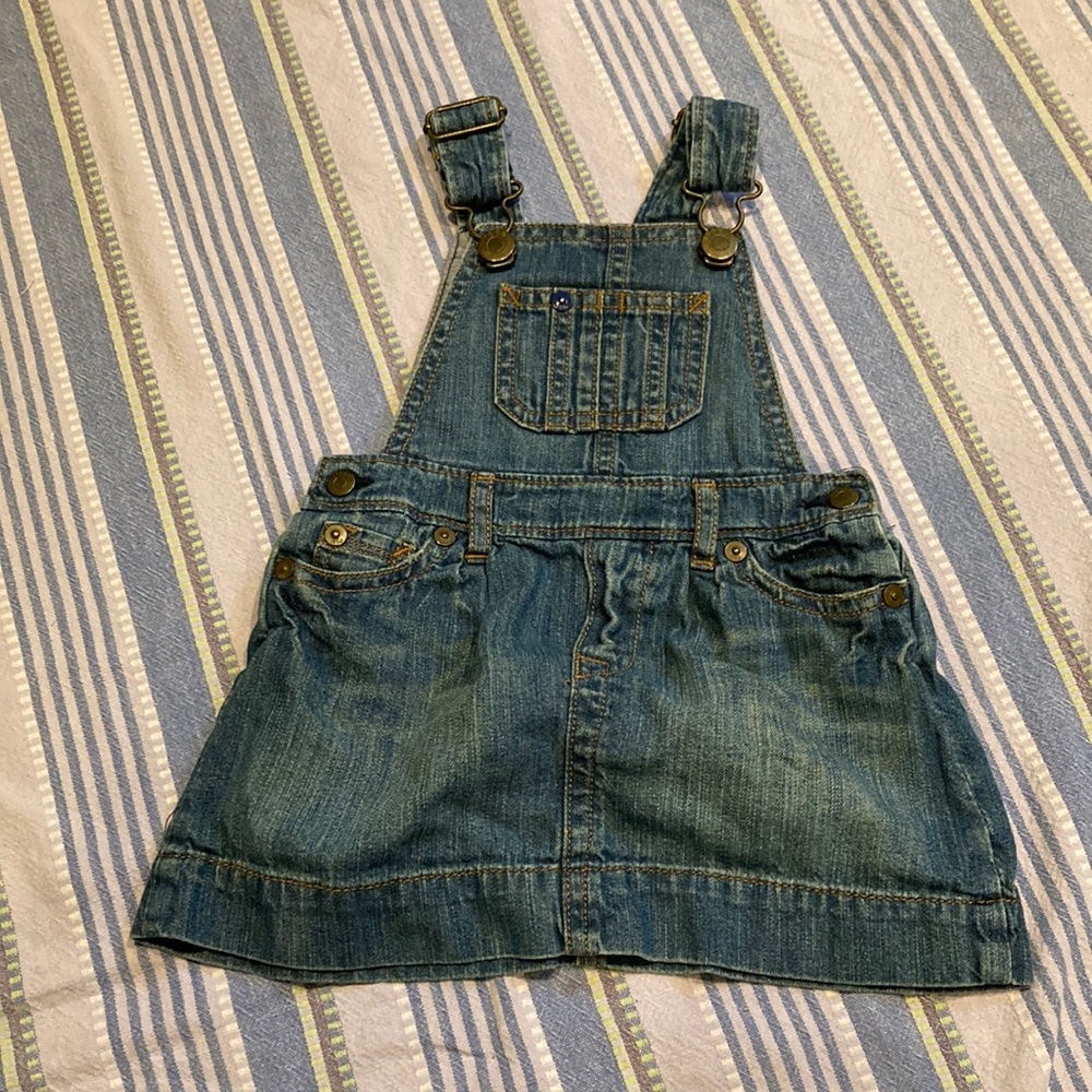 Baby gap overall dress